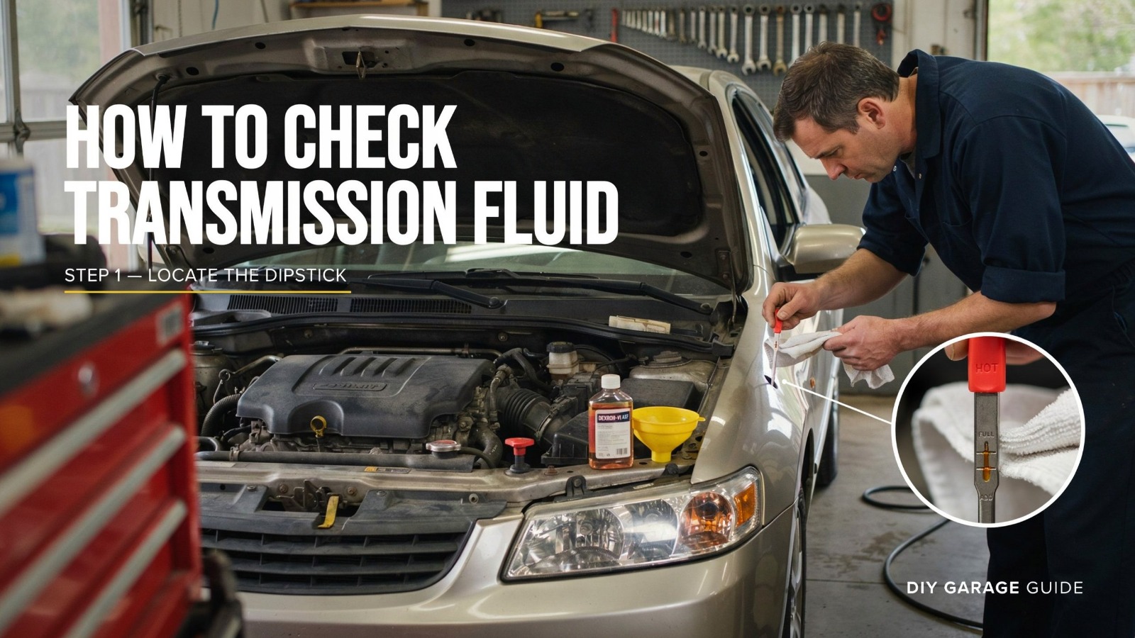 How to Check Transmission Fluid
